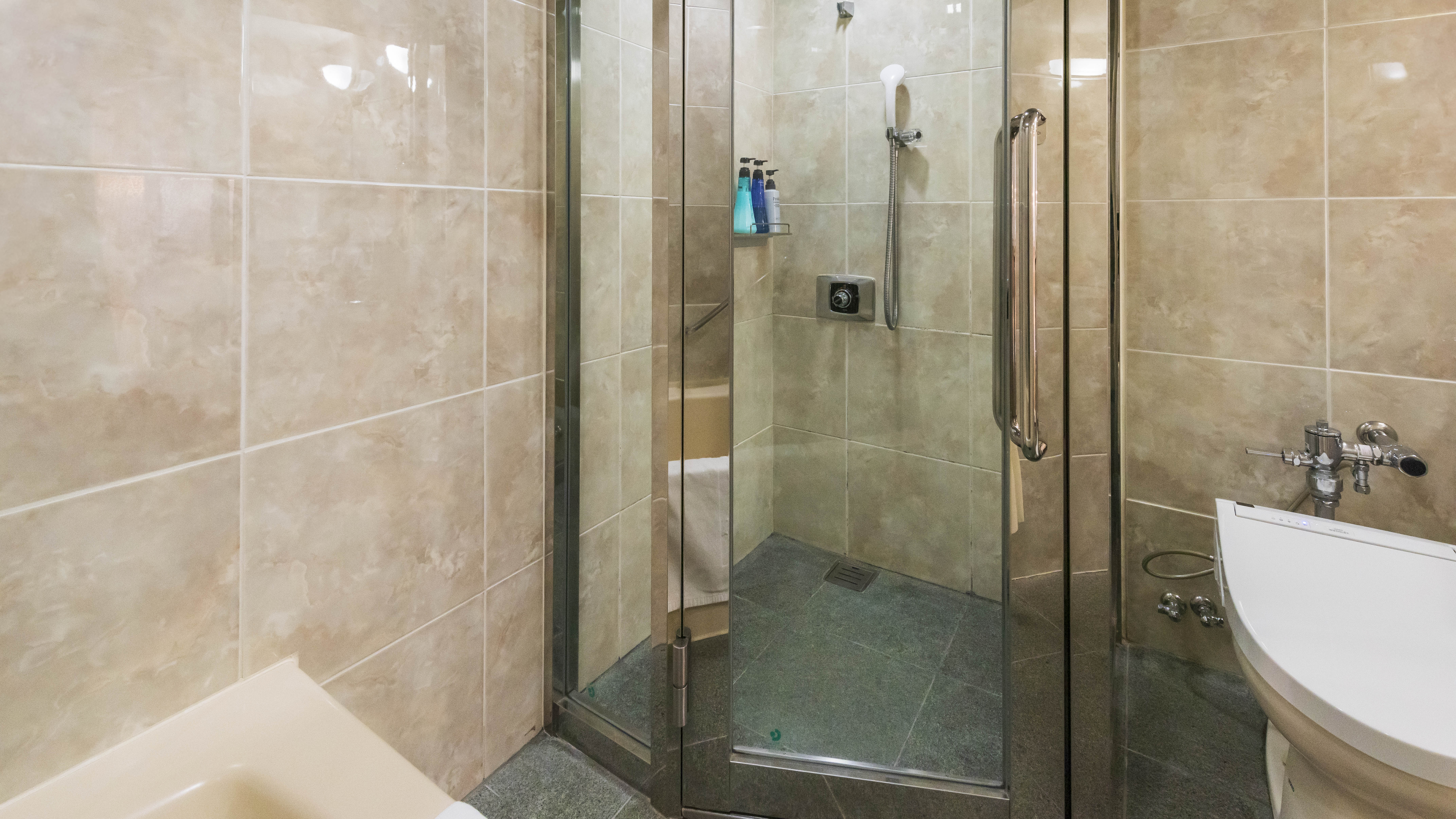 【デラックスツイン】シャワーブースが独立。このタイプのみです。