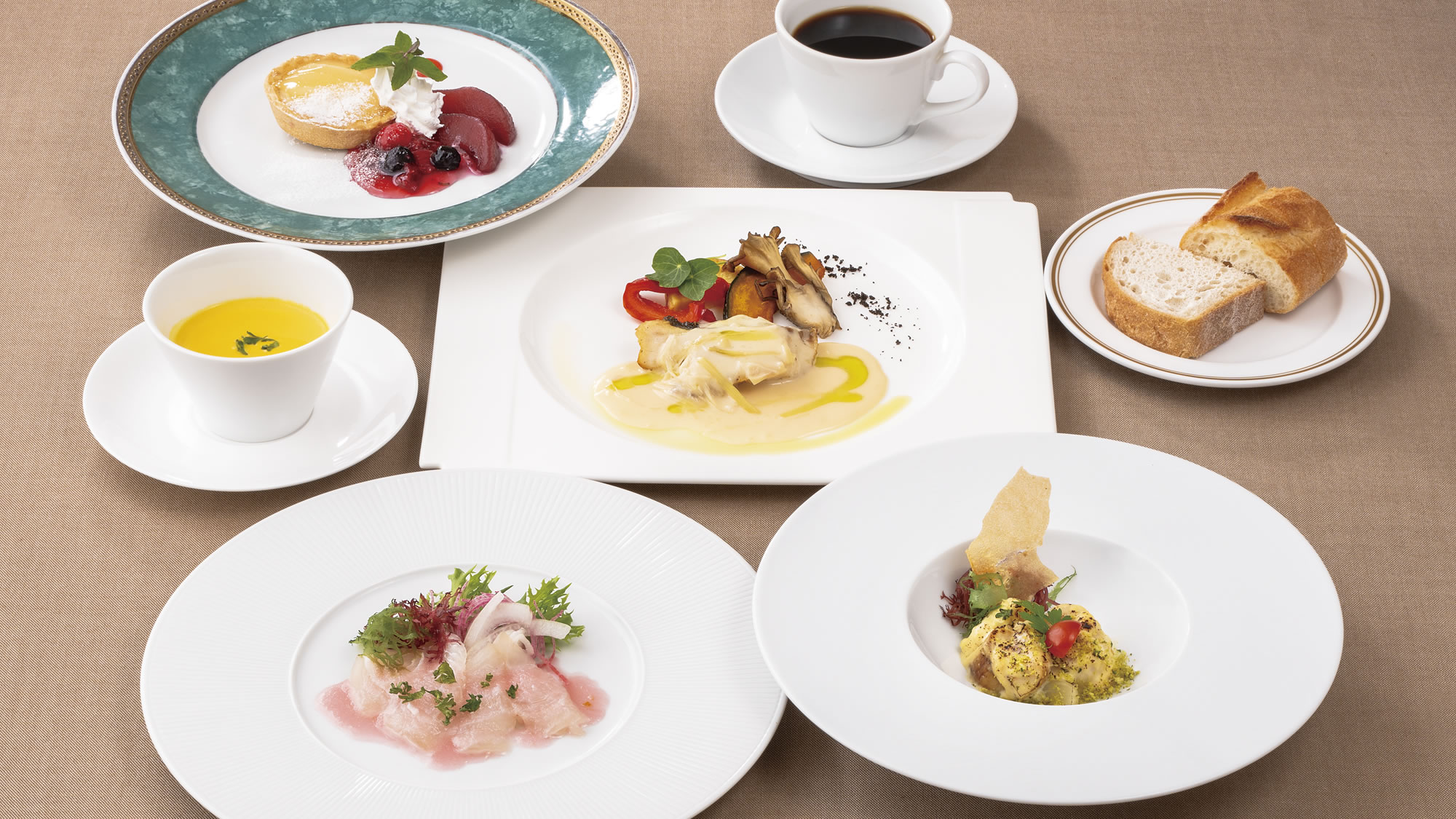 フレンチ魚コース冬～イメージ