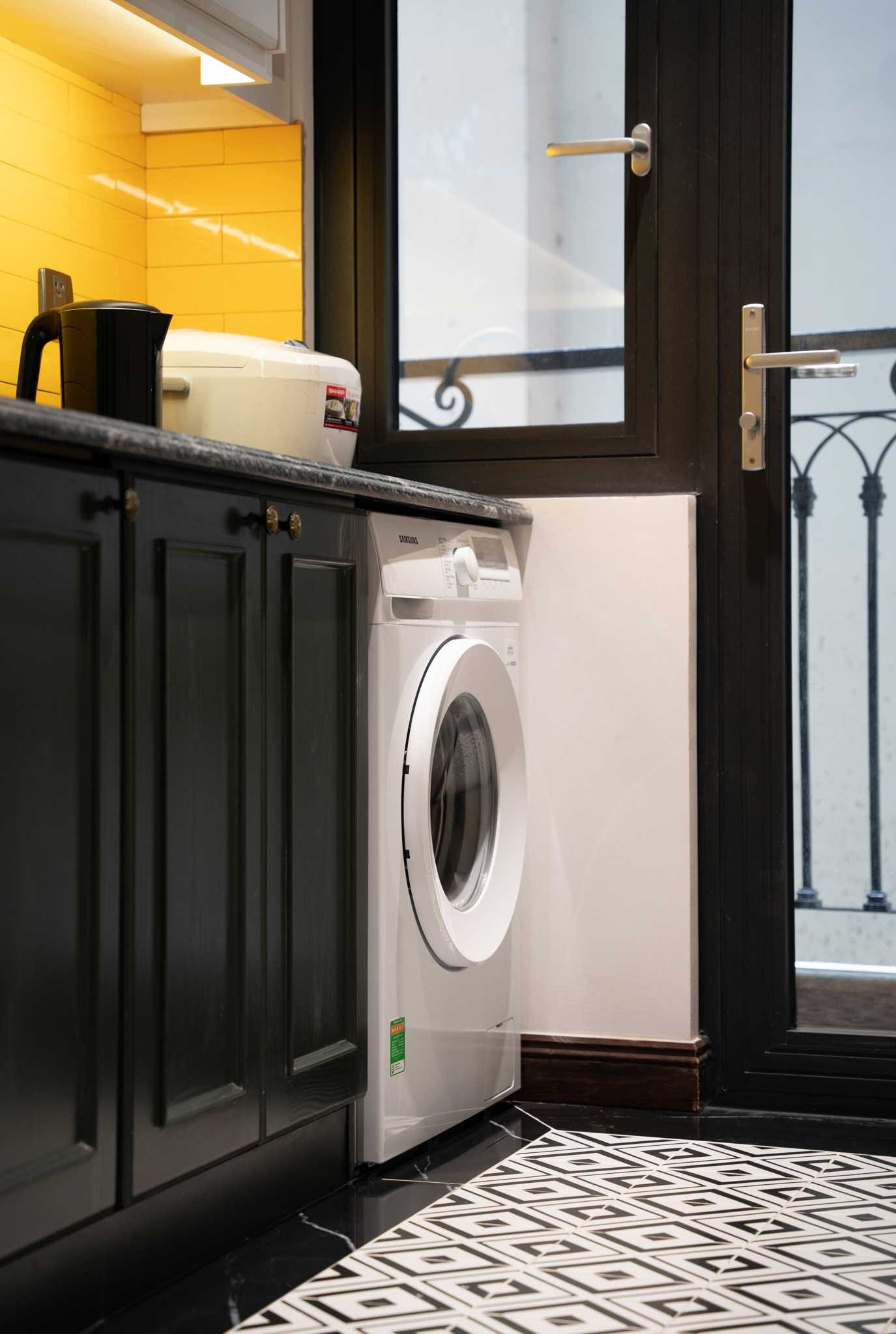 スイートの洗濯機