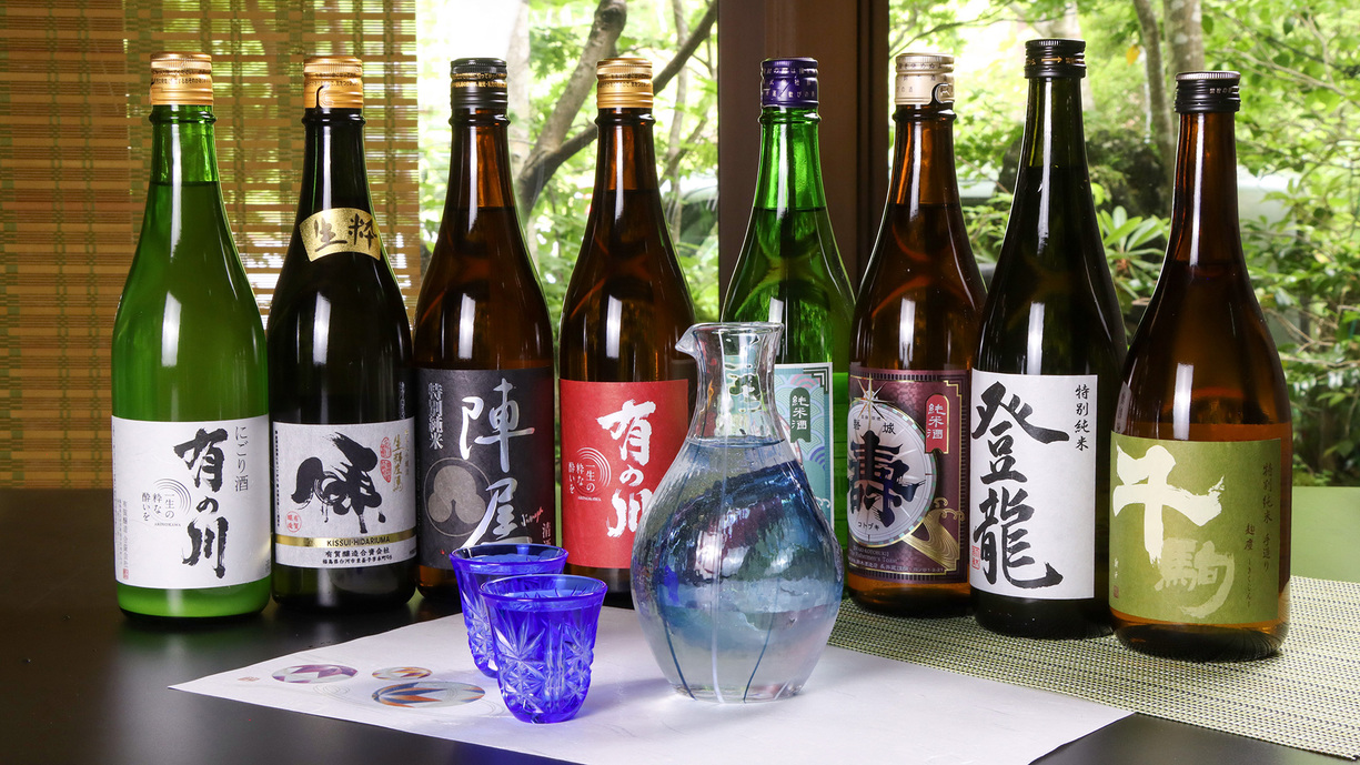 蔵元直送だからできる！3種の地酒呑み比べ×料理長おすすめ創作料理≪五峰プラン≫