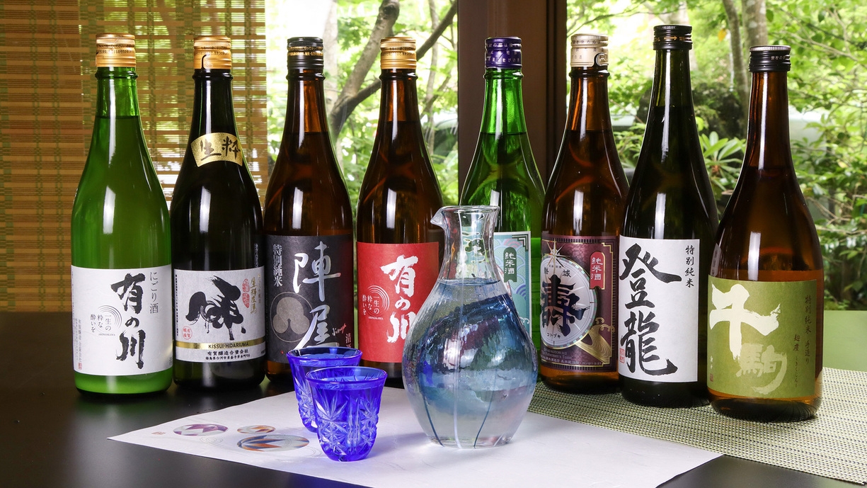 蔵元直送だからできる！3種の地酒呑み比べ×料理長おすすめ創作料理≪五峰プラン≫