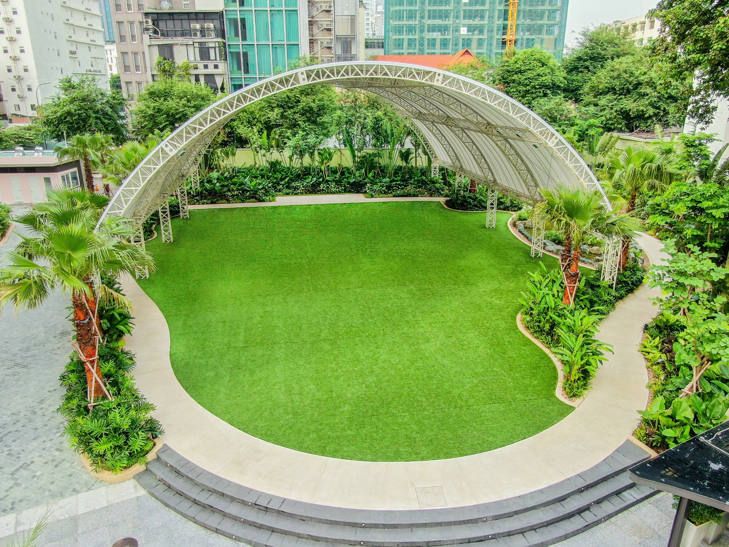 ガーデンエリア 