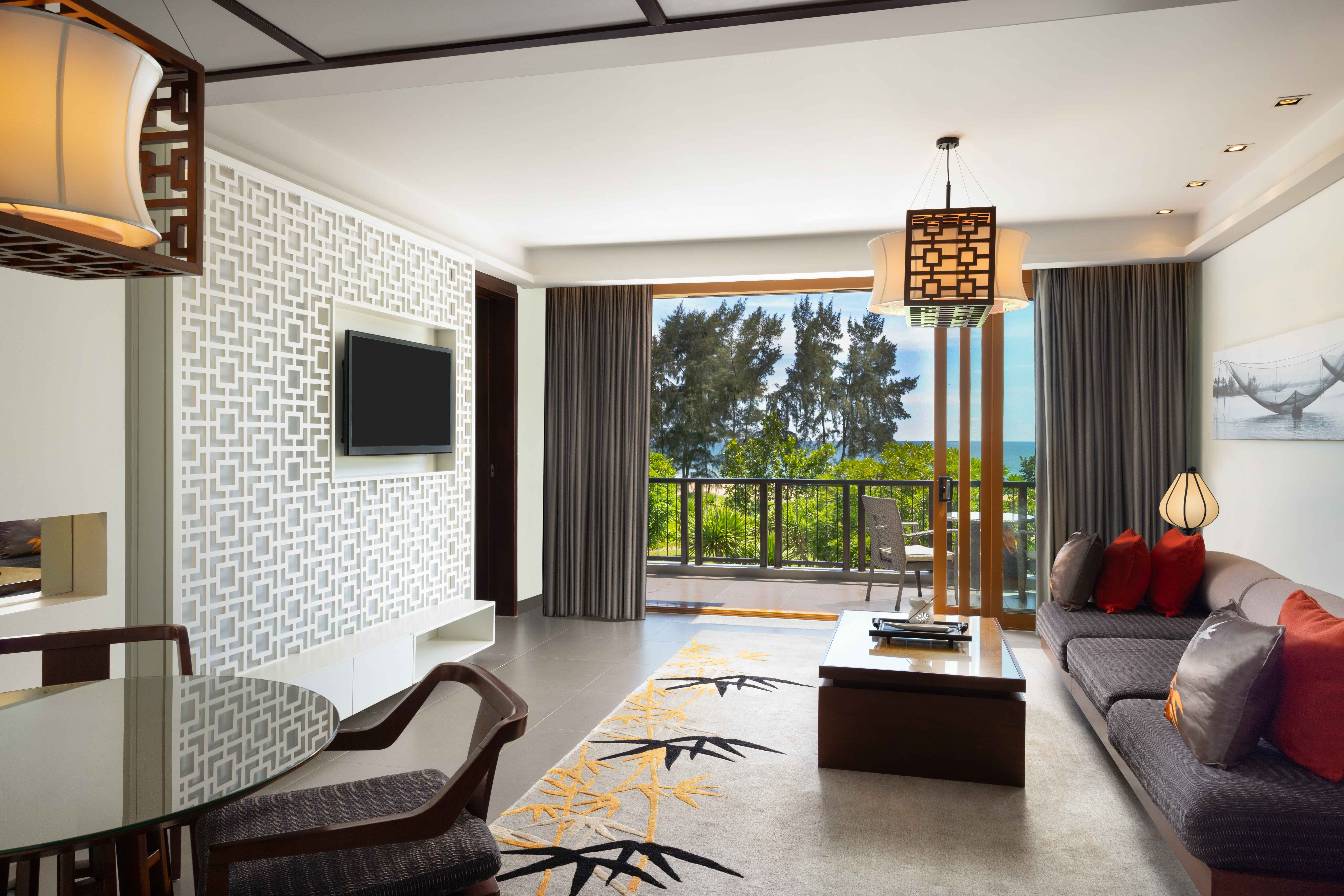 Seaview Junior Pool Suite - Living Room 