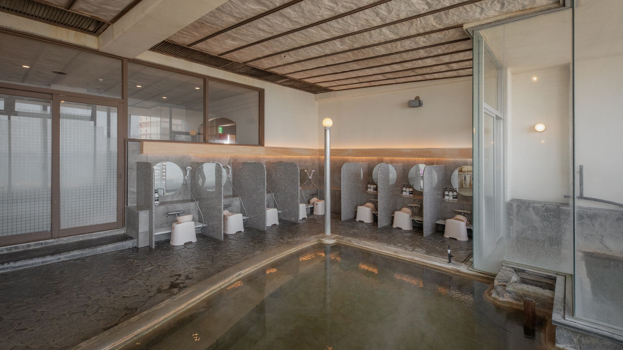 ◆二條泉｜洗い場