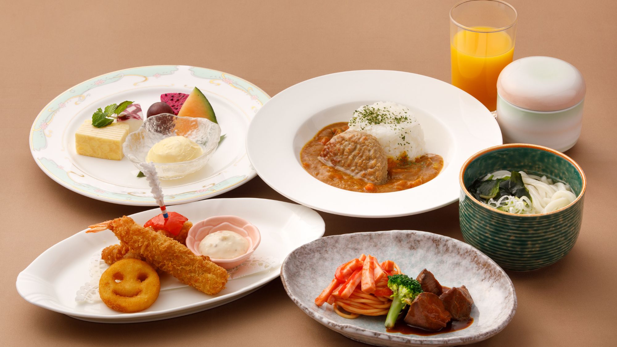 ◆夕食（創作洋会席）｜お子様限定メニュー