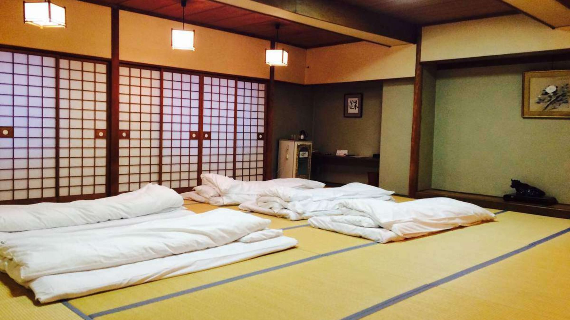 ◆和室ワイド｜就寝時の客室イメージ