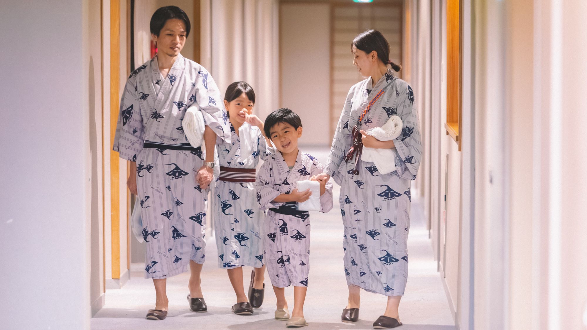 ◆二條泉｜お子様サイズの浴衣もございます