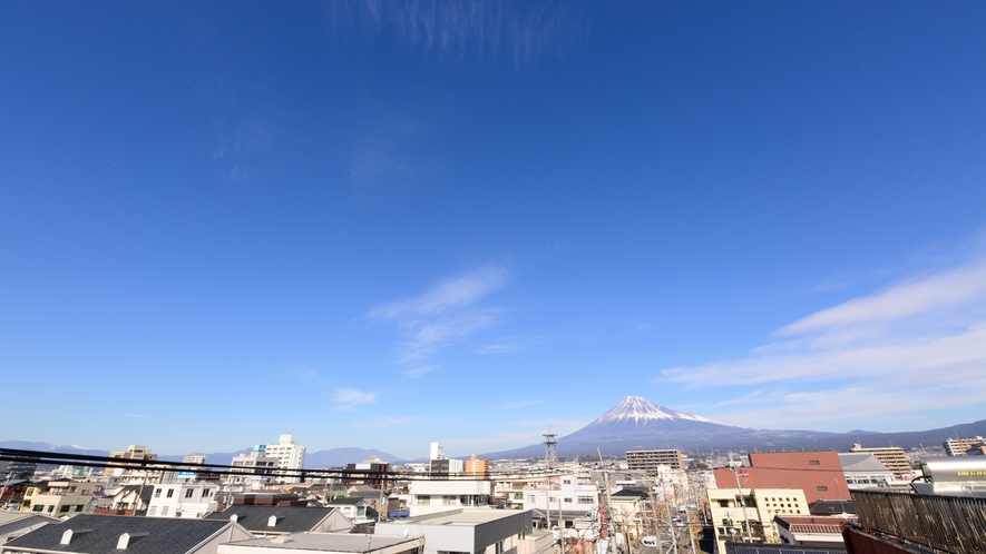 富士山展望足湯癒楽