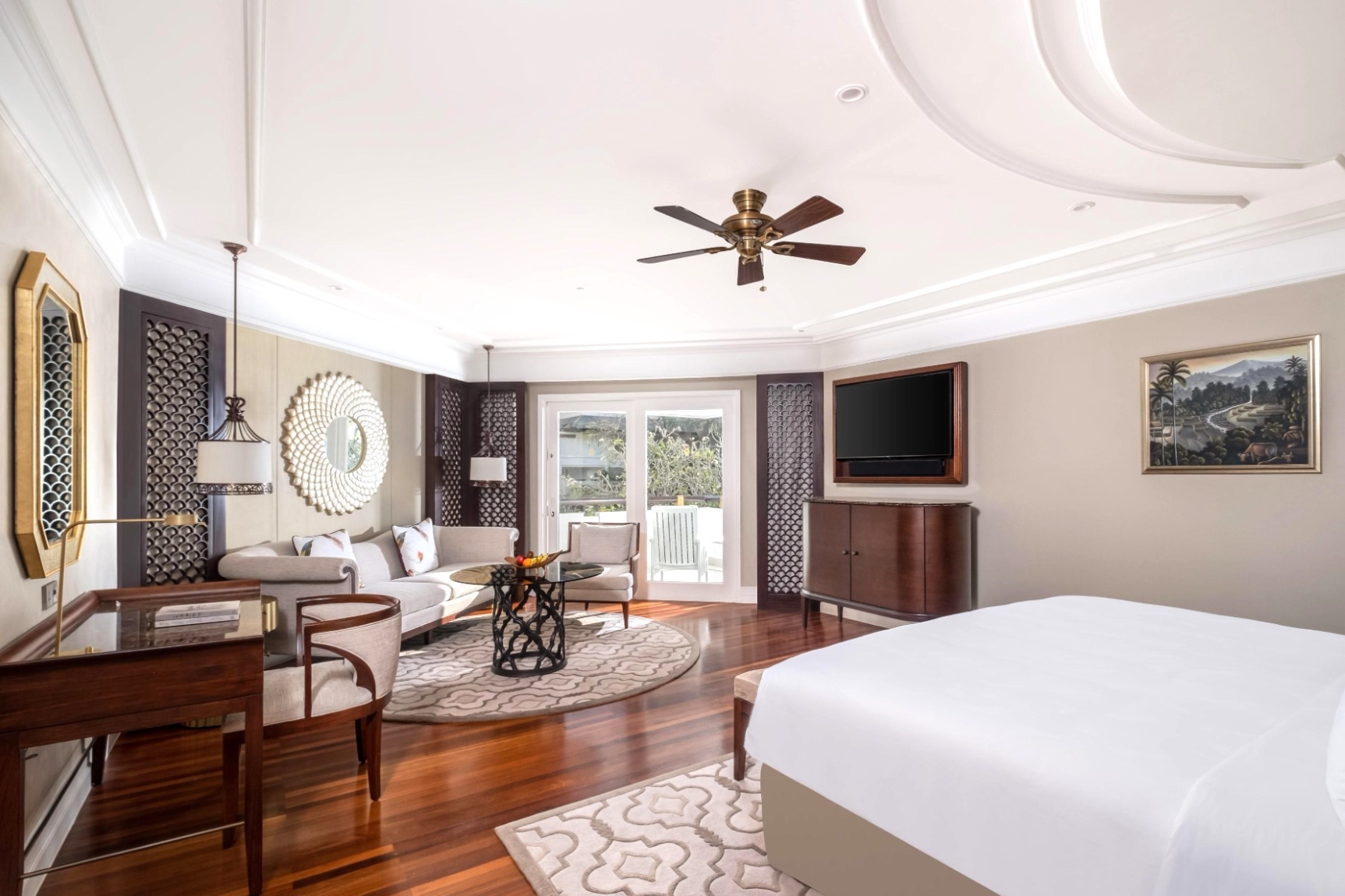 プレミアム　クラブラウンジアクセス　ガーデンビューバルコニー【ラウンジアクセス付】【58平米】－例