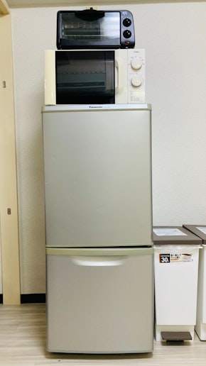 冷蔵庫・電子レンジ・オーブントースター