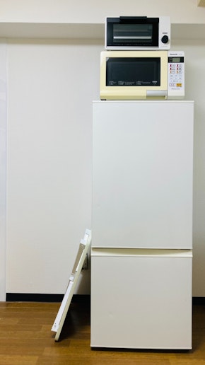 冷蔵庫・電子レンジ・オーブントースター