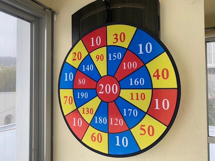 マジックボールダーツもご用意しました