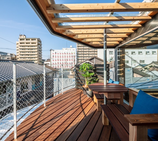 屋上テラス
