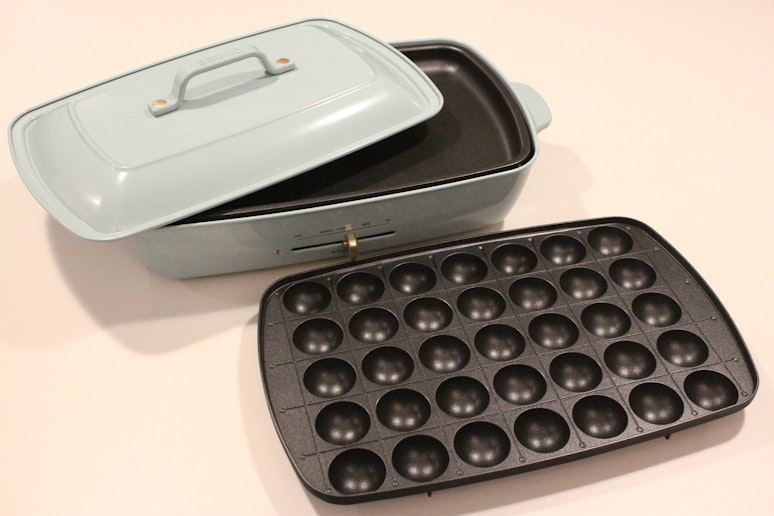 ホットプレート　たこ焼きもできる！