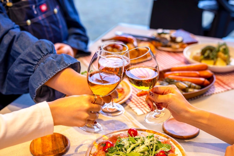 準備ができたらいざ乾杯★