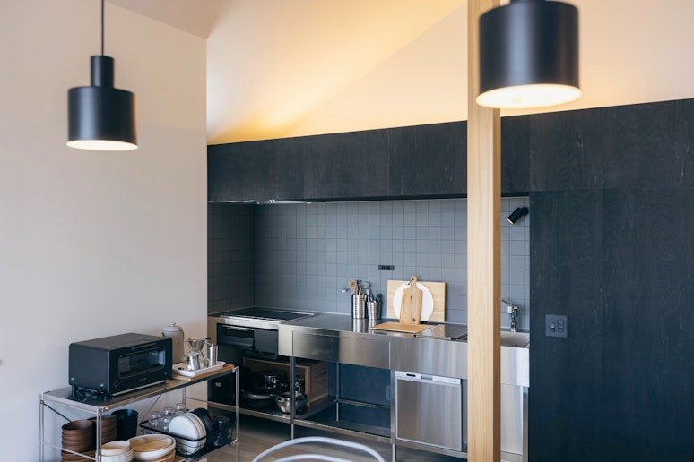 充実したキッチンでお料理