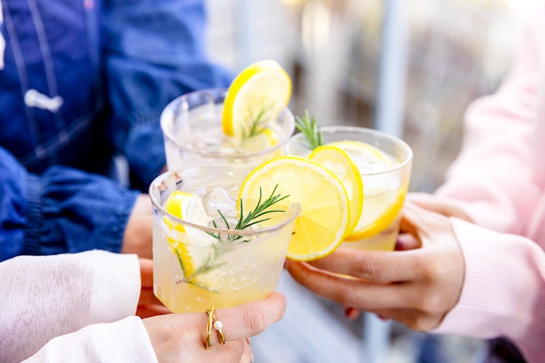 一段落したら、、、さっそく乾杯！