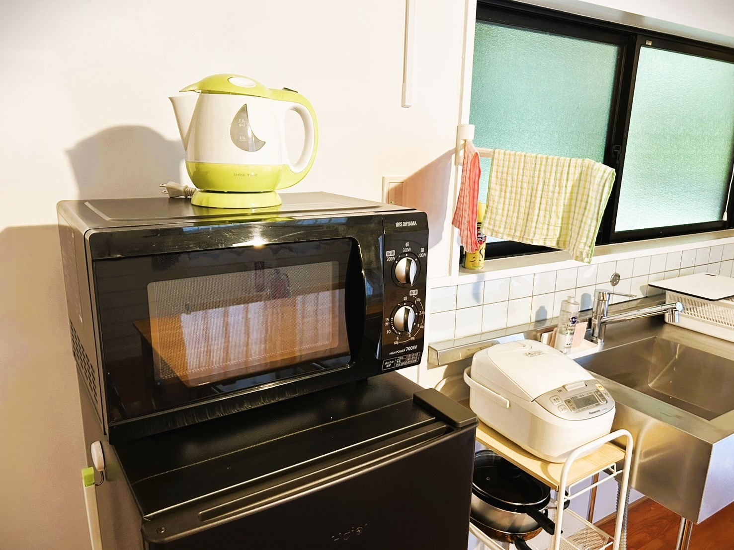 【キッチン設備】調理器具はひととおりそろっています。