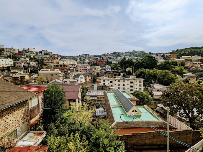 ２階和室からの眺望