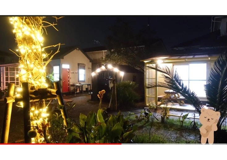 ガーデンの夜景