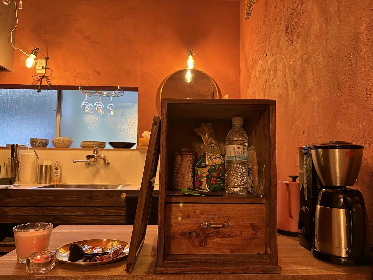 嬉野茶やスタバコーヒー