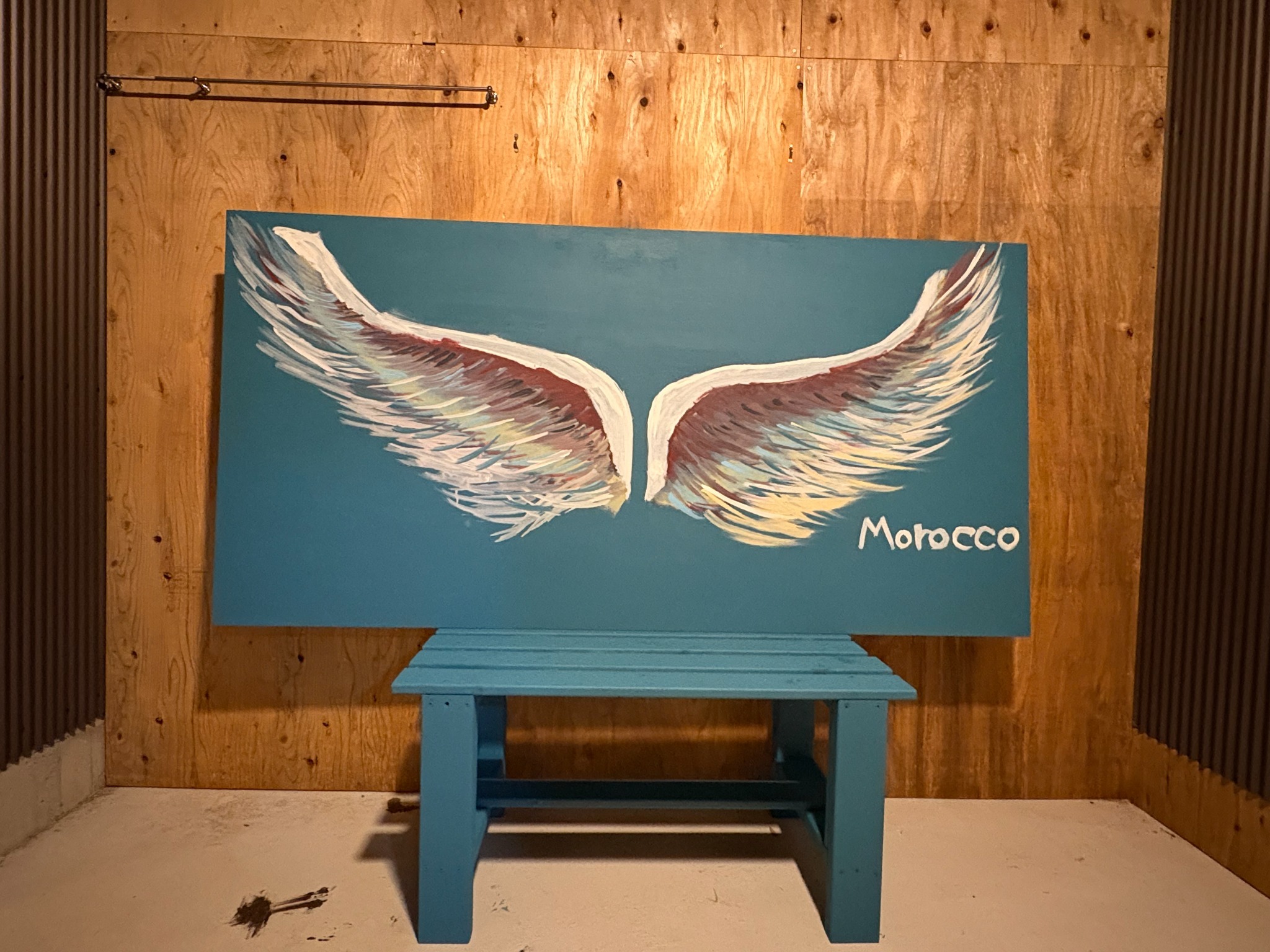 モロッコウイングで映え写真を♪