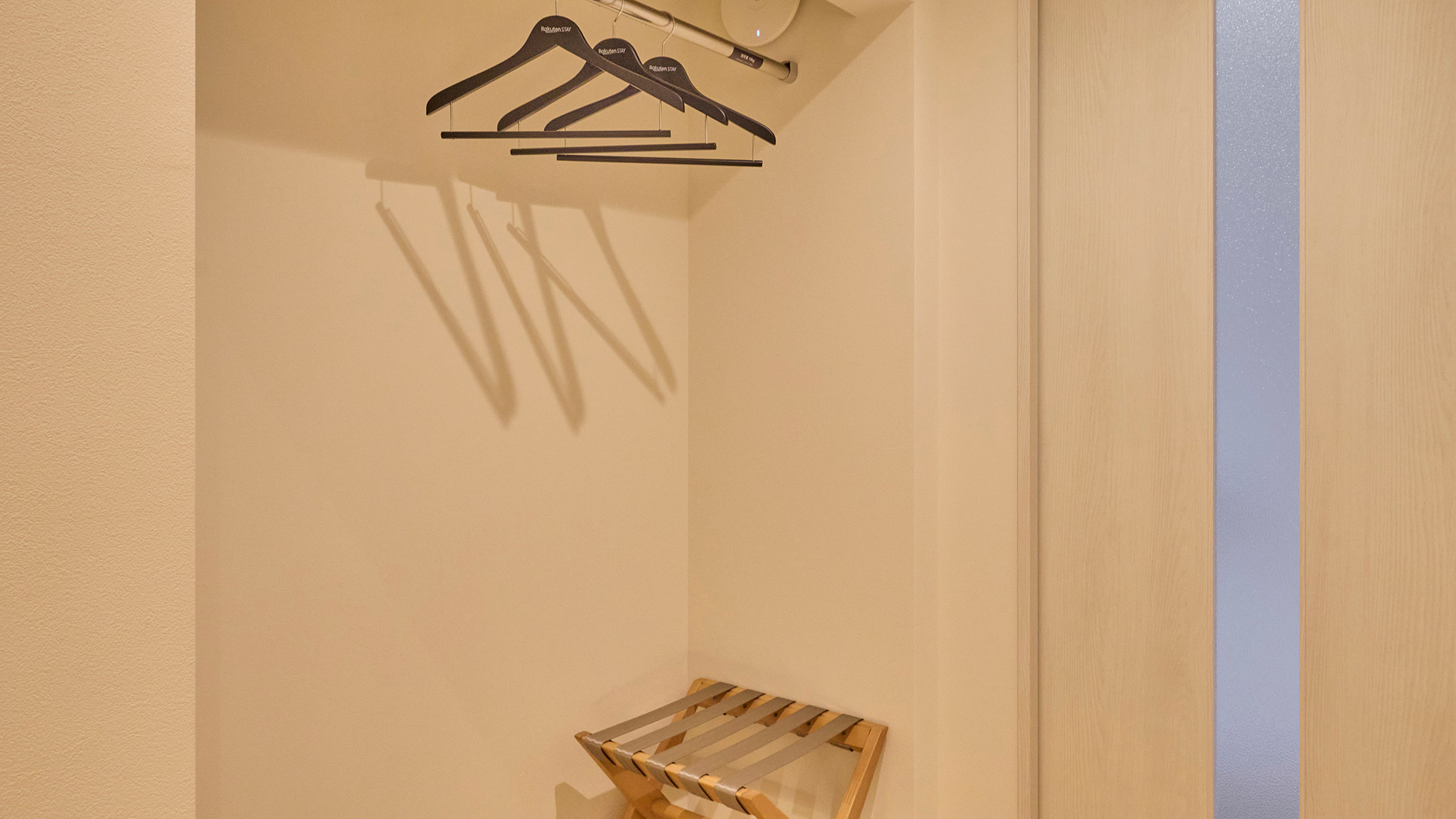 【客室】オープンクローゼット