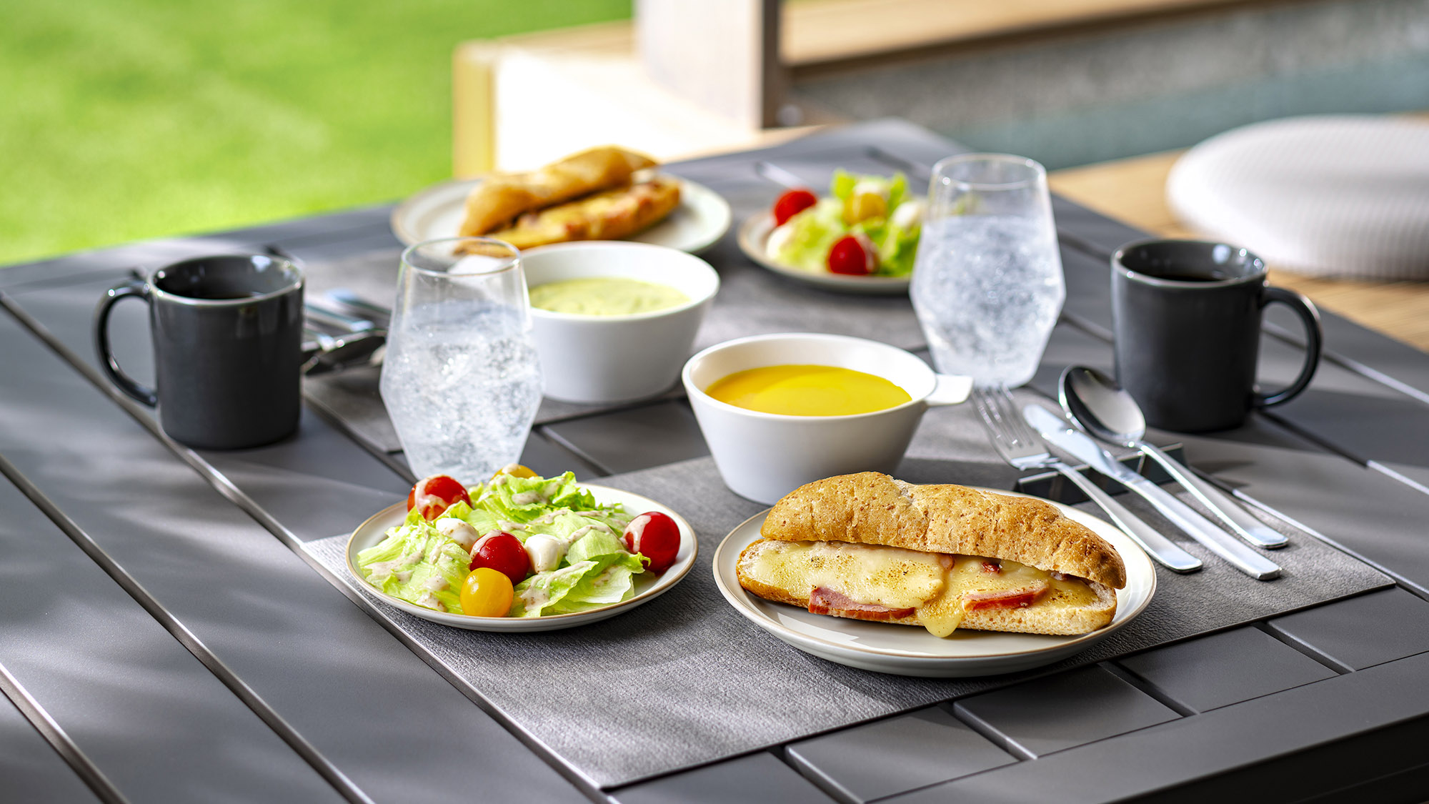 【洋朝食】心地よい朝陽をあびながら美味しい朝食をお楽しみください