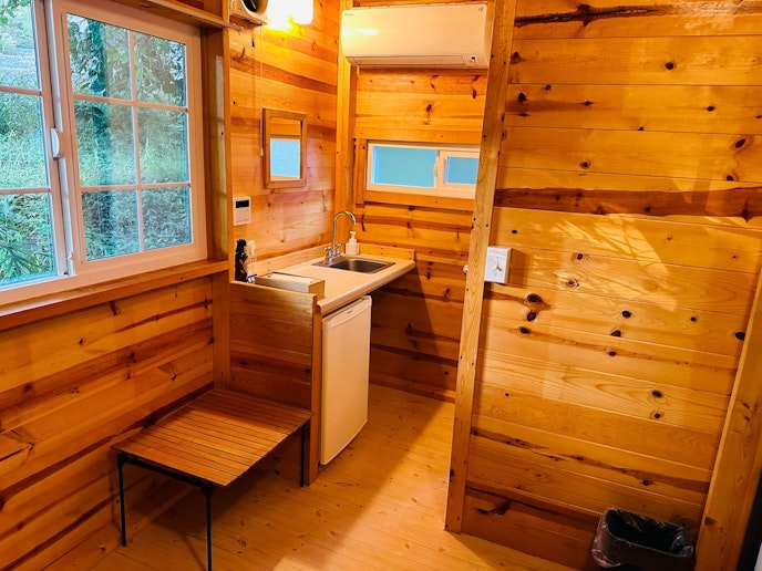 洗面所、冷蔵庫