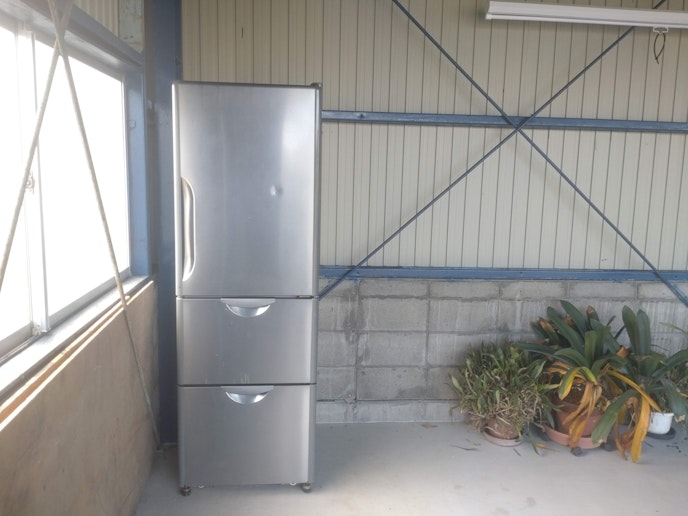 BBQガレージには冷蔵庫完備