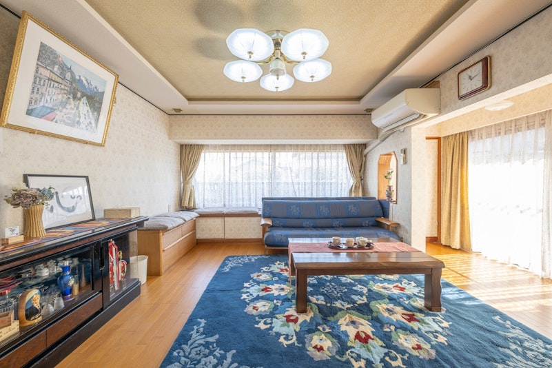 リビング　山下 清 【スイスの町】限定300部／リトグラフ／