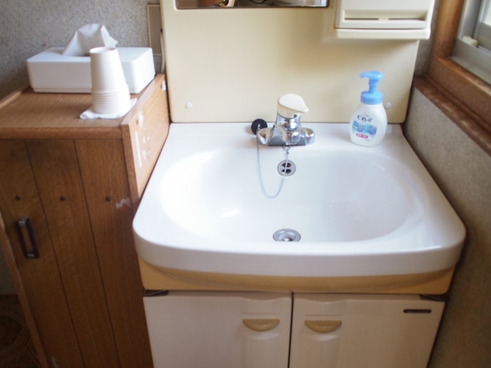 ・【洗面台】身だしなみを整えるのに便利な洗面台