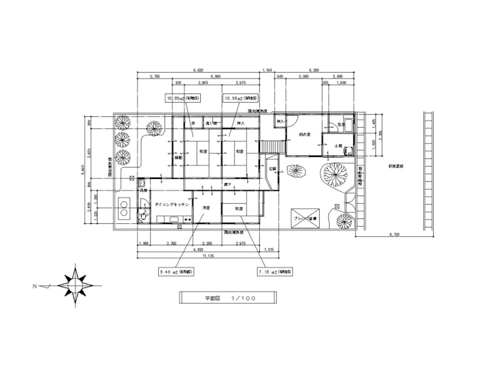 ・【間取り】8畳2間の続き間、和室、洋室がございます。ゆとりある空間でお寛ぎください