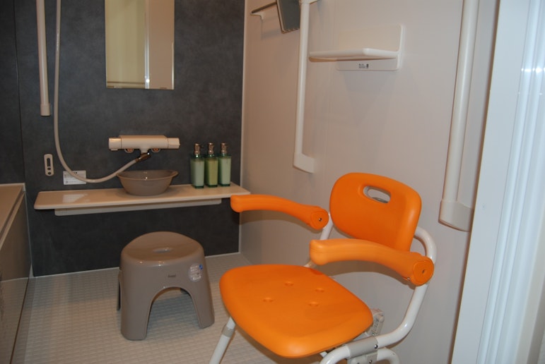 シャワーチェア利用可
