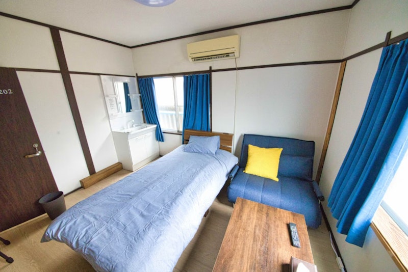 202号室海側に面しています。