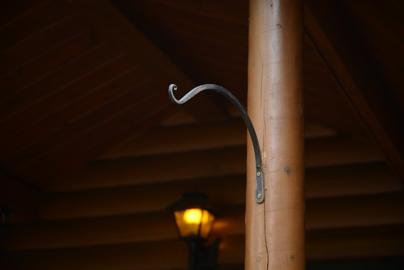 柱にはランタンフック