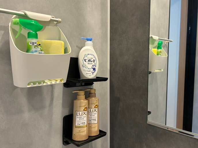 浴室内シャンプー類