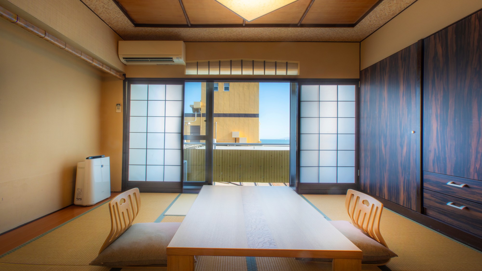 ＜一部海側／階段あり＞月の杜(和室8畳)