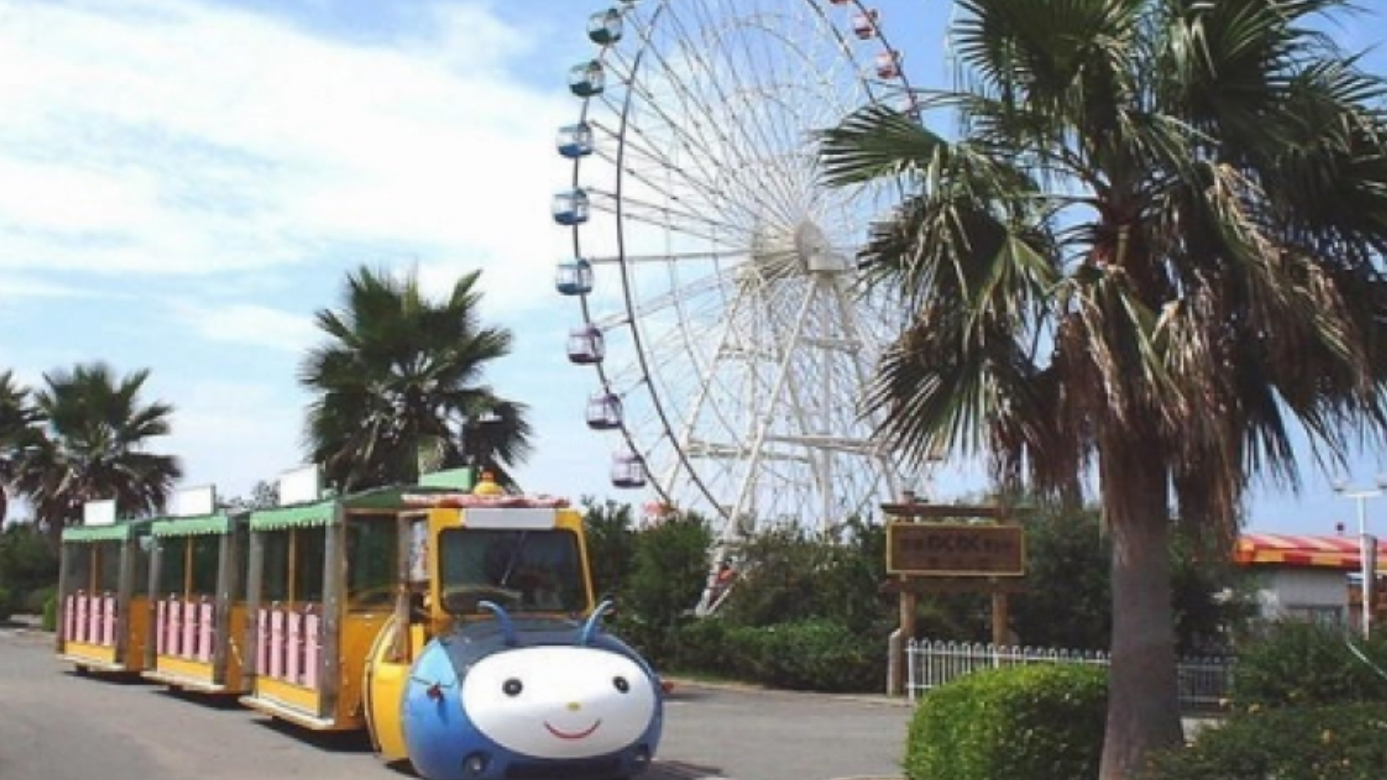  赤穂海浜公園内遊園地やアスレチック、ボート、塩の国などお楽しみいっぱい♪