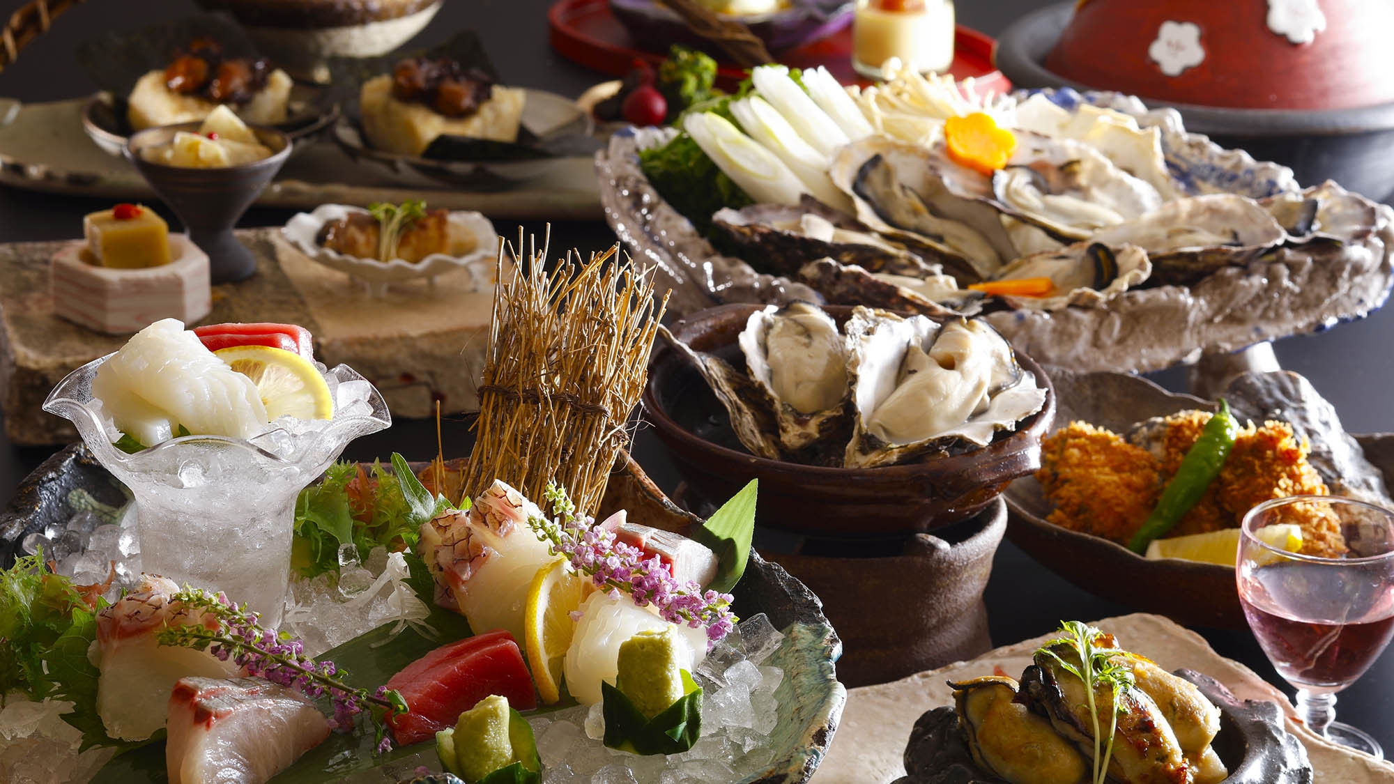 【冬の味覚】赤穂の牡蠣会席