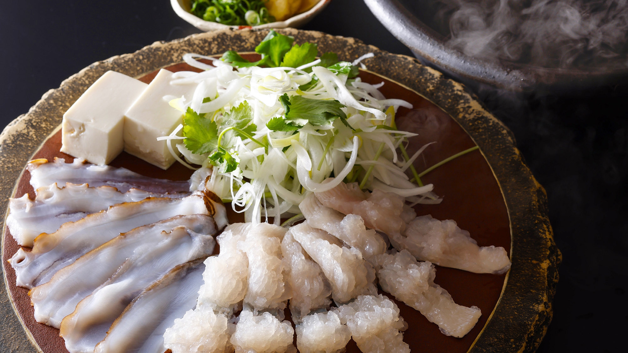 【夏の味覚】鱧（はも）と鮑（あわび）の夏会席