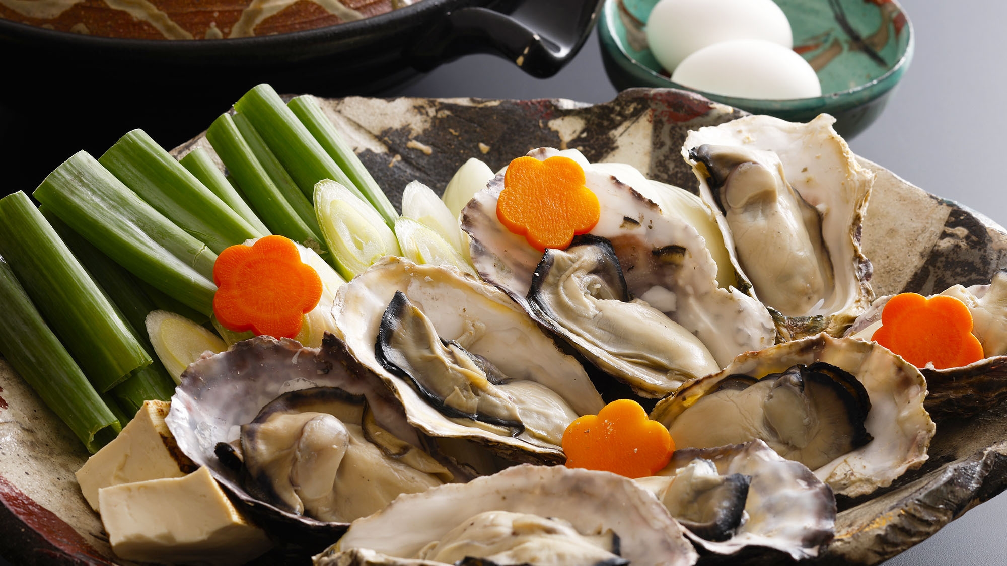 【冬の味覚】赤穂の牡蠣会席（グレードUP）