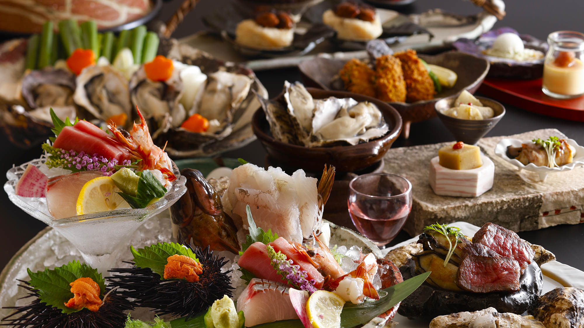 祥吉冬の味覚「牡蠣会席」グレードアップ 2025-26