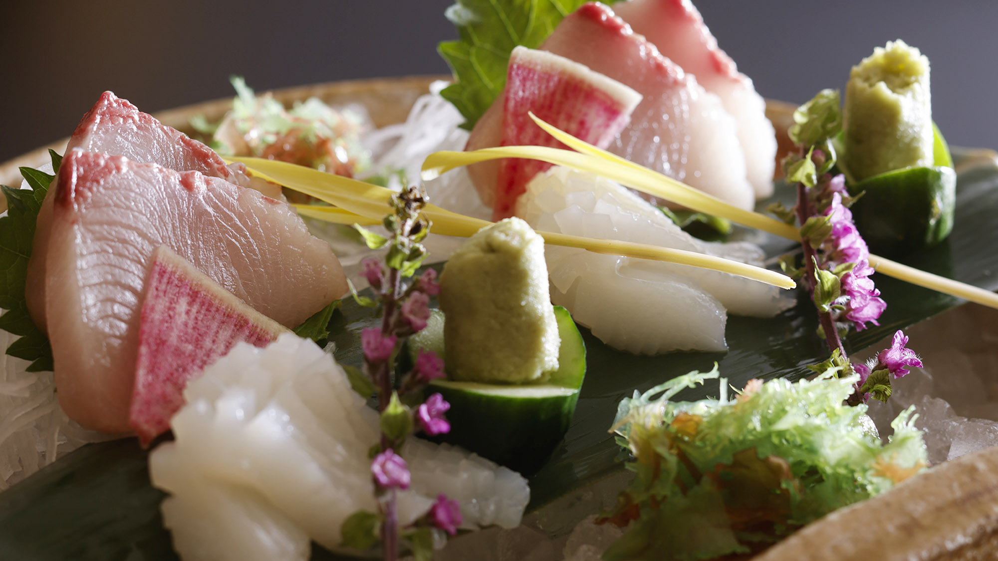 【春の味覚】赤穂の鯛会席2026_お造り