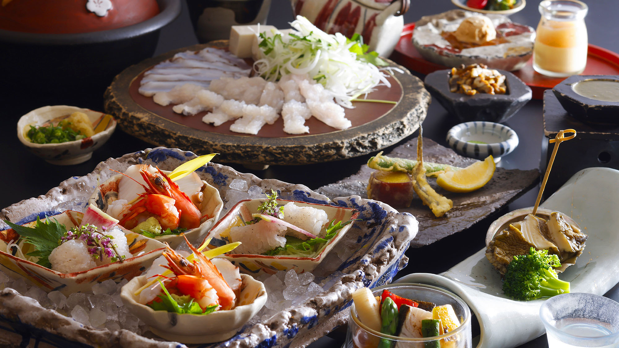 夏会席2025（鱧・鮑・蛸・穴子）