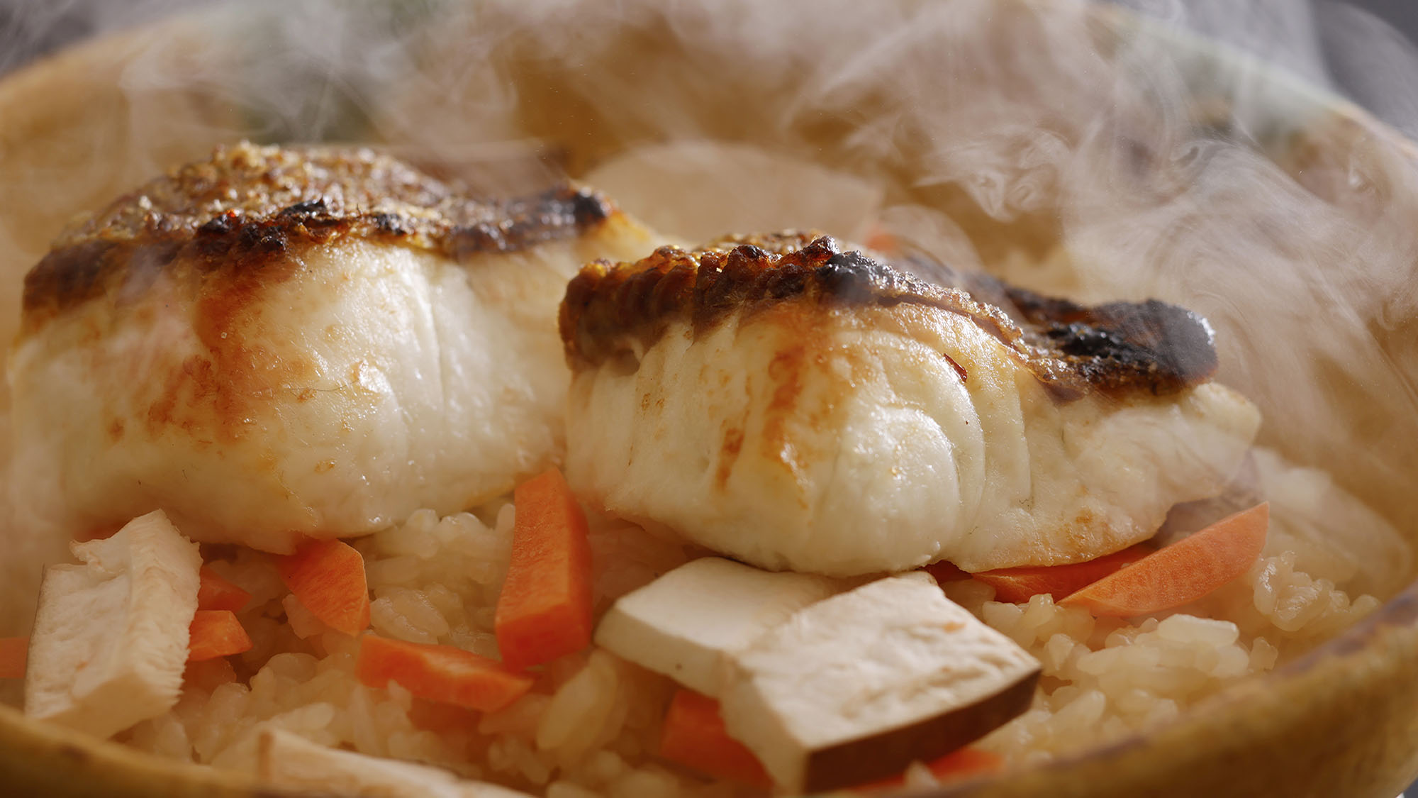 【春の味覚】赤穂の鯛会席2026_釜飯