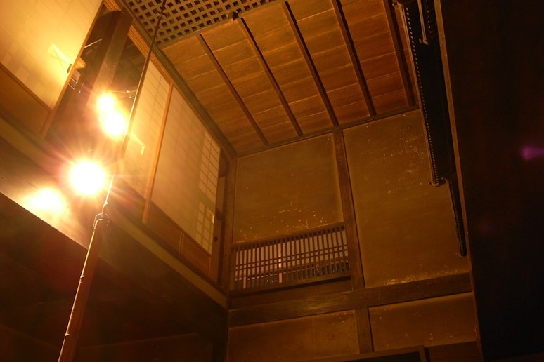 囲炉裏のお部屋天井