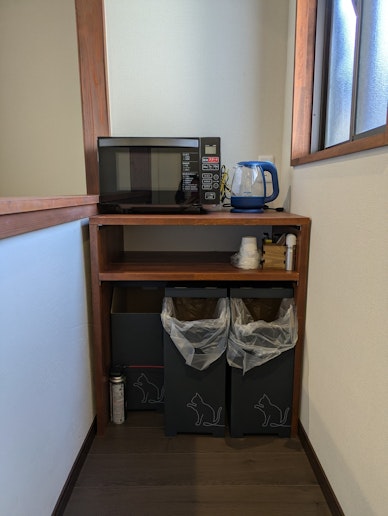 レンジ・ゴミ箱