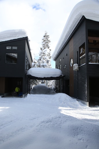 Private car port for 2 cars
