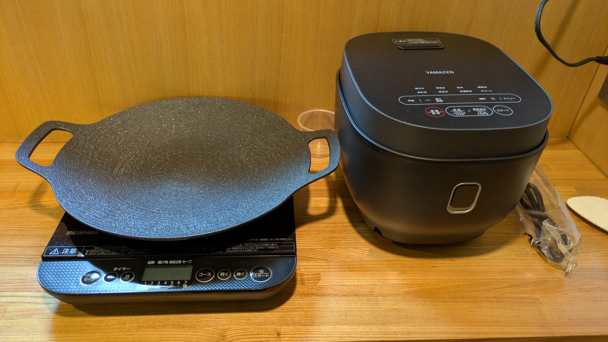 みんなで焼肉もお鍋もできちゃいます。